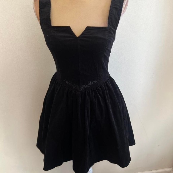 Killstar Elderroot mini dress in black size medium NWT dark academia goth - Picture 2 of 7